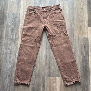 RVCA Americana 34 waist Andrew Reynolds Fleece lined pant